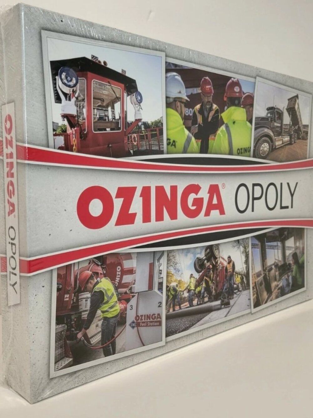 Ozinga Opoly Board Game Late for the Sky Monopoly Style NEW SEALED Chicago